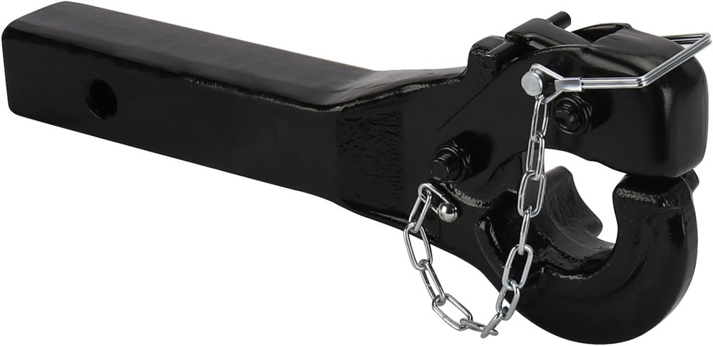Pintle Hitch Receiver Hook 10 TON for 2” Hitches Hitch Hook Receiver 20000Lbs
