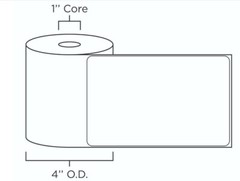 20 Rolls label 4×6 Direct Thermal Shipping 5000 labels Zebra Eltron ZP450 2844