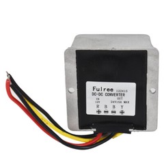 360W Waterproof DC/DC Car Voltage Converter Step Up Regulator 12V To 24V 15A