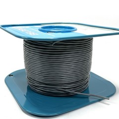BELDEN Cable 8761 – 1000 22 AWG Chrome 60 2 Conductor .016” Poly Insul AWM 2092