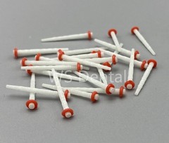 200 Pcs Dental Fiber Post Glass Teeth Restorative Screw Posts 1.2 1.4 1.6 1.8mm