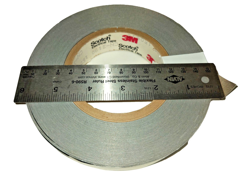 3M Brand Conductive EMI Shielding Tape CN3190 Fabric Rfid Blocker 3M CN3190 — 1″