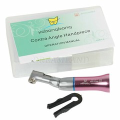 NSK Style Dental Low Speed Contra Angle Handpiece E-Type Attach EX203 Pink bk