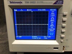 Tektronix TBS 1022 Two Channel Digital Storage Oscilloscope 25MHz, 500MS
