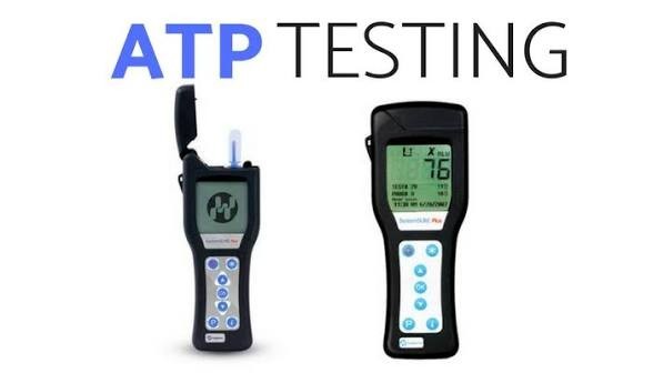 ATP Fluorescence Surface Cleanliness Tester with testing swabs