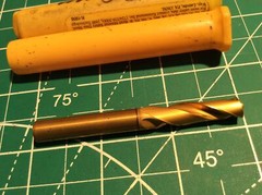 1 pc Unknown Brand .315 8mm 2-flute Solid Carbide TiN Drill 2042-0246 (151)
