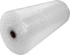 Bubble Cushioning Wrap Roll 48″ Wide x 100 ft – Medium Bubbles 5/16″, Clear