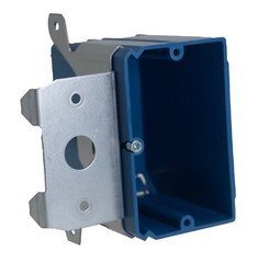 5PK 1-Gang Outlet/Switch Box New Work Adjustable Bracket 21 Cu In ETL Certified