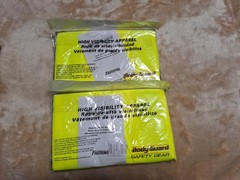 Lot Of 2 Body Guard High Visibility Safety Vests – Sizes S/M L/XL 2X/3X 4X/5X