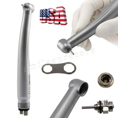 4Hole High Speed Handpiece Single Spray Clean Head System Push Button Chuck