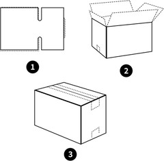 7X5X4 Inches Small White Shipping Boxes Set of 25, Sturdy Cardboard Boxes for Sm