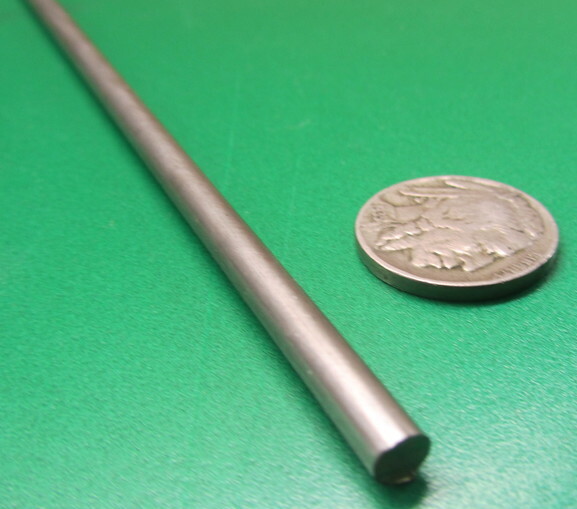 304 Stainless Steel Round Rod Bar, 3/16″ Dia (.187″) x 48″ Length, 4 Pcs, 16 Ft