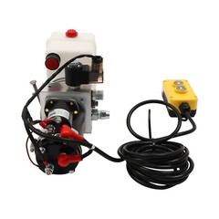 Electric Hydraulic Pump Hydraulic Power Unit Single Acting Oil Pump 12V 800w