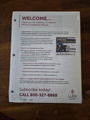 J. J. Keller FMCSA Compliance Manual 2025 Loose Leaf Brand New Sealed Feb25