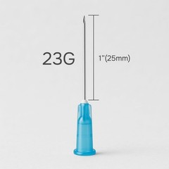 100 Pack 23 Ga 1 Inch (25mm) Luer Lock, Lab Accessories, Industrial Dispensin…