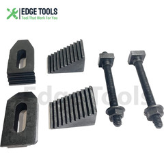 4″100mm Tilting Rotary Table With M6 Clamp Kit for Milling Machine USA EDGETOOLS