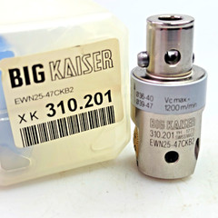 Kaiser 310.201 EWN25-47CKB2 Fine Boring Head (0.98″ – 1.85″) 25-47mm Finish