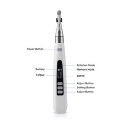 Dental Endo Files Reciprocating Niti Rotary Primary Gold Endodontic Files 25mm