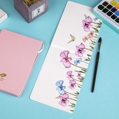 Versatile Watercolor Art Journal with 40 Pages – Perfect for Beginners & Experts