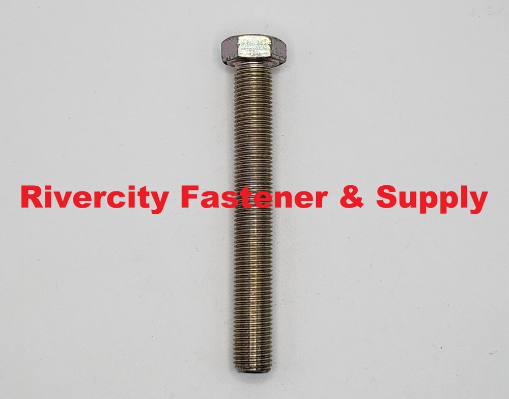 3/8-24 x 3 Tap Bolts Grade 8 Hex Head Screws 3/8x24x3 Full Thread 3/8×24 x 3″