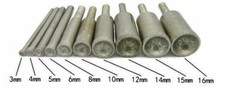 Select Dia. 3mm – 36mm Diamond Spherical Concave Head Grinding Bit Grit 100