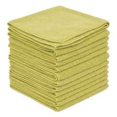 Boardwalk 12YELCLOTH 12″ x 12″ Microfiber Cleaning Cloths – Yellow (12/PK) New