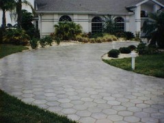 3 HEXAGON SLATE TEXTURE CONCRETE FLOOR TILE MOLDS 12×12 CRAFT TILES @ $0.30 EACH