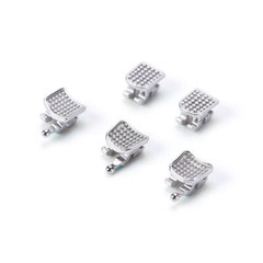 Dental Orthodontic Monoblock Braces Brackets Mini Roth/MBT 018/022 Hooks 3/345