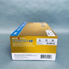 Ansell Microflex Nitrile Gloves XL Supreno EC Powder Free 10 Boxes of 50 Each