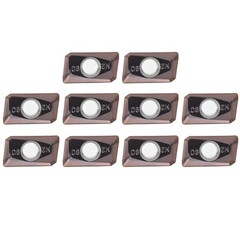 Ten Piece APMT1604DERH2 Insert Set Designed to Enhance Cutting Efficiency