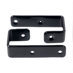 MDPLY 2 Pack Bunk Bed Ladder Hook, Inside 1″ Kids 2 Pack, Black