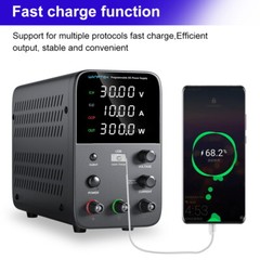 Adjustable DC 0~30 60V 120V 160V 0~10A Lab Variable Bench Power Supply Precision