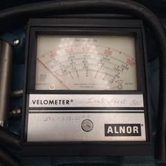 Alnor 6006 AP Velometer Air Velocity Flow Meter Kit