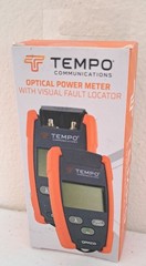 TEMPO OPM220 High Power Fiber Optical Power Meter w/ Visual Fault Locator, OPM