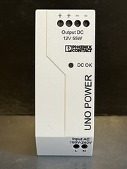 Phoenix Contact 12vdc POWER SUPPLY 12 volt 55W Din Rail Mount 2902999