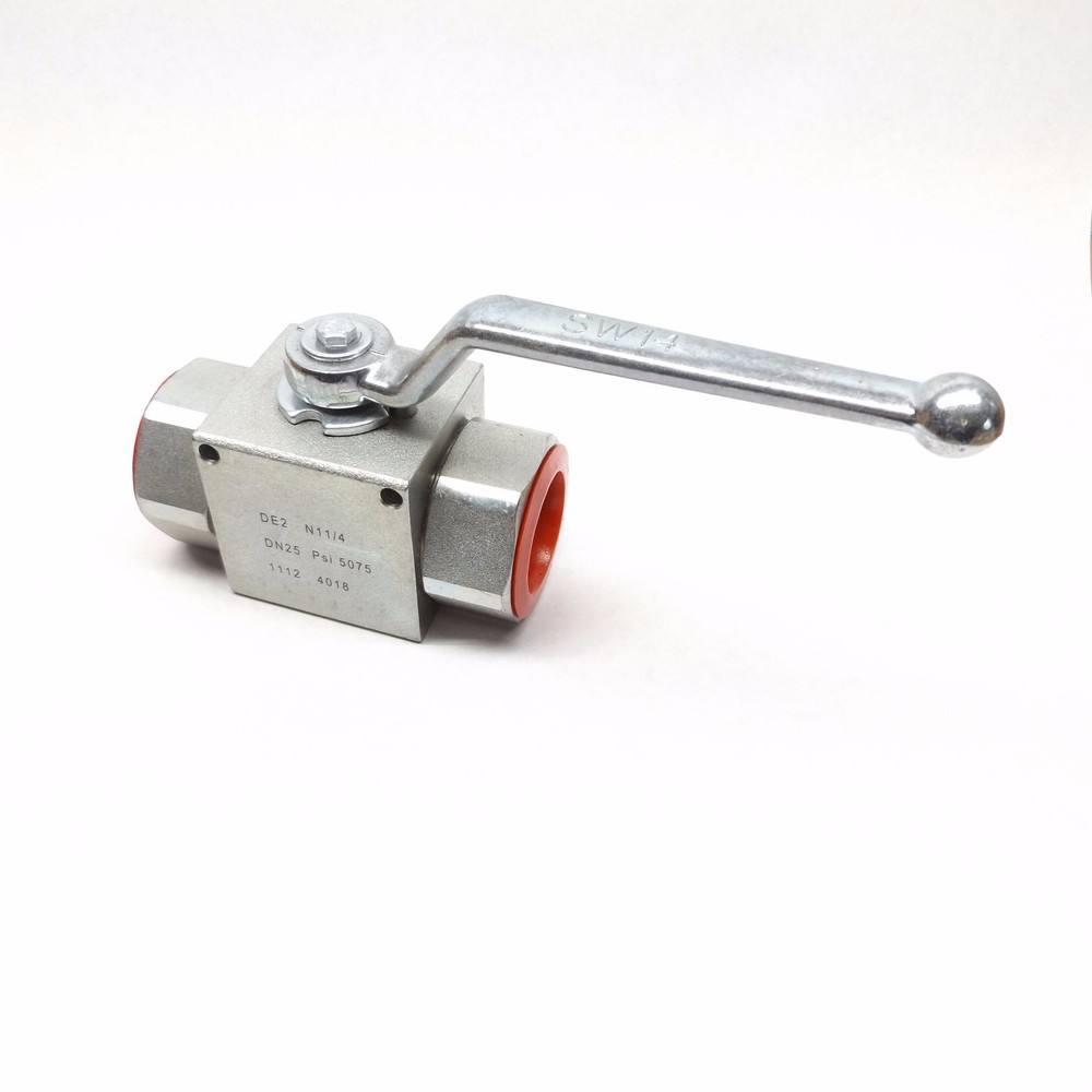 Imported DE2 N11/4 DN25 SW14 1-1/4″ Ball Valve 5075 Psi 1112 4018