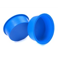 Cone Shaped Plug Tube Plug End Blanking Caps Blue Plastic Pipe Plug Inner Plug