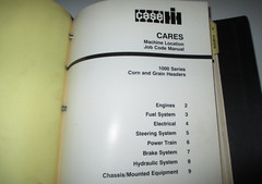 IH & Case IH Combines & Planters Time Schedule & Procedure (Flat Rate) Manuals