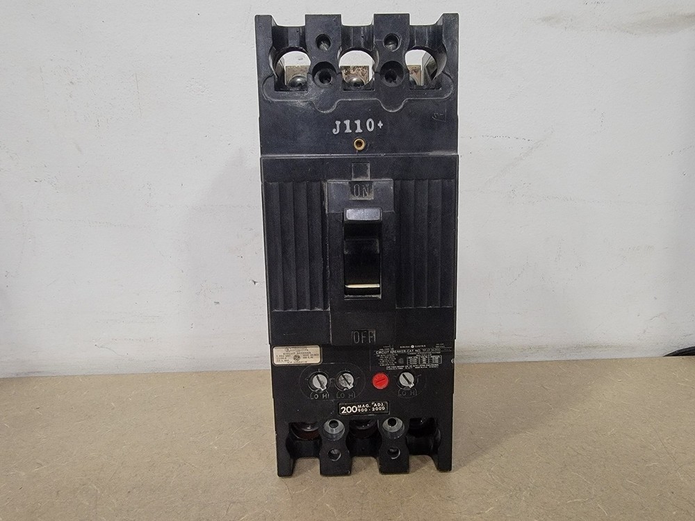General Electric TFJ236200 200 Amp, 3 Pole, 600 Volts Circuit Breaker – Parts