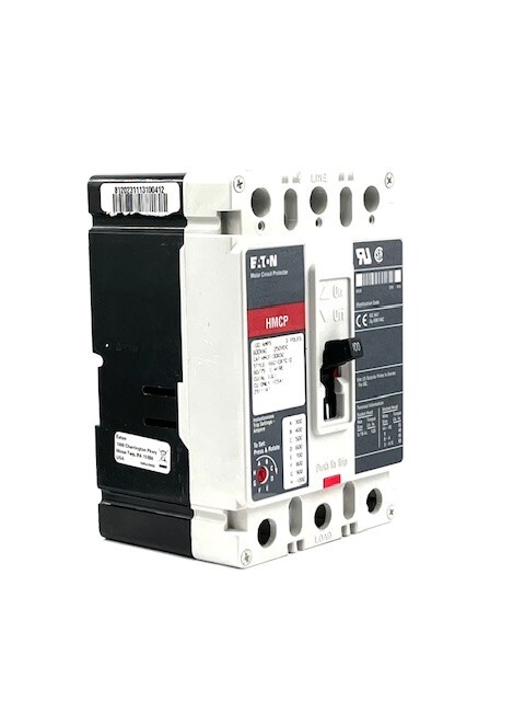 NIB – Eaton – HMCP100R3C – Molded Case Circuit Breaker – 100A, 3-Phases, 600V