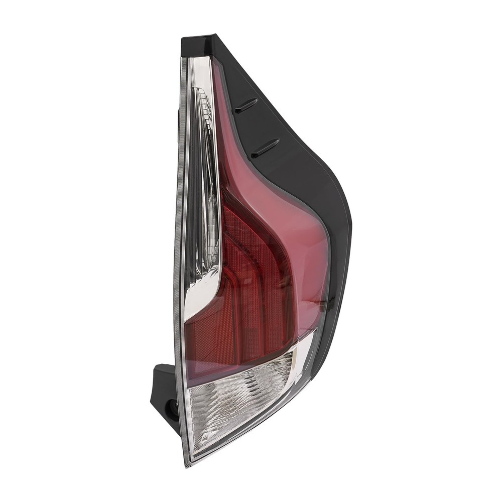 2015-2017 Toyota Prius C RH Rear Tail Light Assembly Clear Lens Red