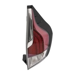 2015-2017 Toyota Prius C RH Rear Tail Light Assembly Clear Lens Red