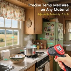 Digital IR Infrared Laser Gun Temperature Thermometer Heat Thermal Gauge Sensor