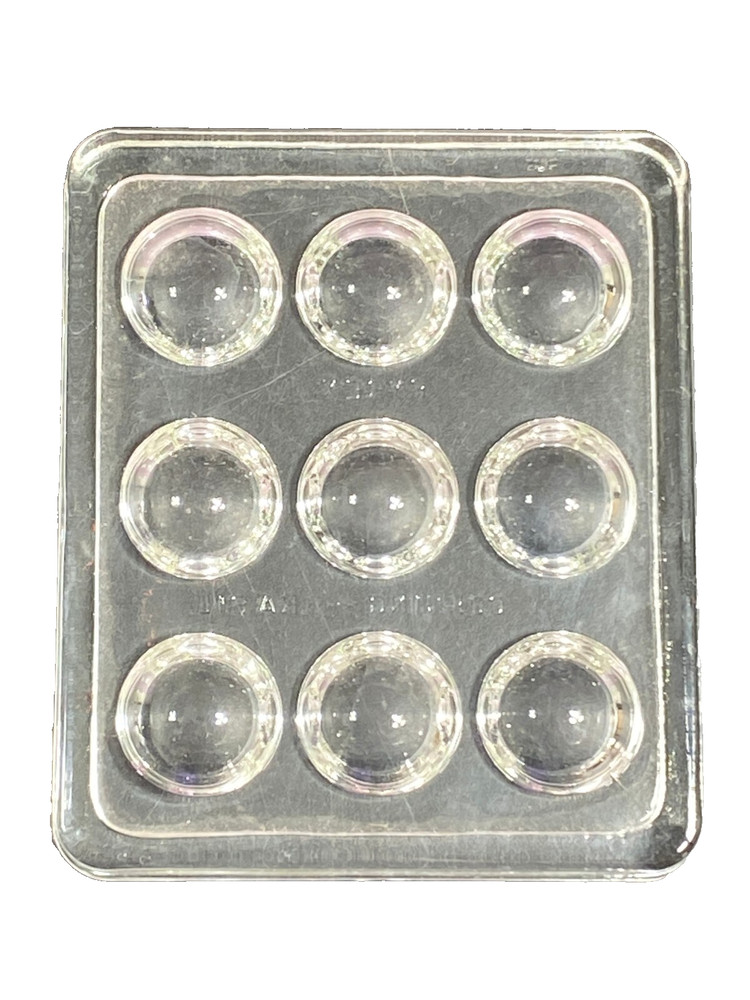 Pyrex Science 9 Well Depression Glass Spot Plates 722085 Vintage Brazil Corning