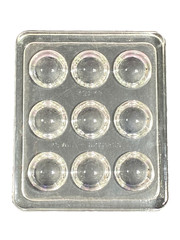 Pyrex Science 9 Well Depression Glass Spot Plates 722085 Vintage Brazil Corning