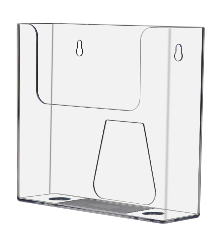 7.5″W Flyer Rack Booklet Holder Wall or Countertop Display