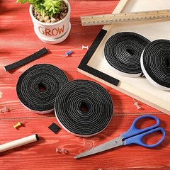 4 Rolls 120 Inch Felt Strip with Adhesive Backing 0.5 Inch, As Picture Shown