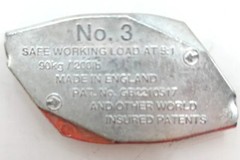 Gripple No.3 for Loop Hanger Wire 200 lbs/90kg Safe working load at 5:1 #3 three
