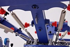 4 Color 1 Station Screen Printing Press Machine Micro-adjust Printer Equipment