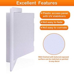 Plastic Access Panel for Drywall Ceiling, Plumbing Wall Access Doors Panel